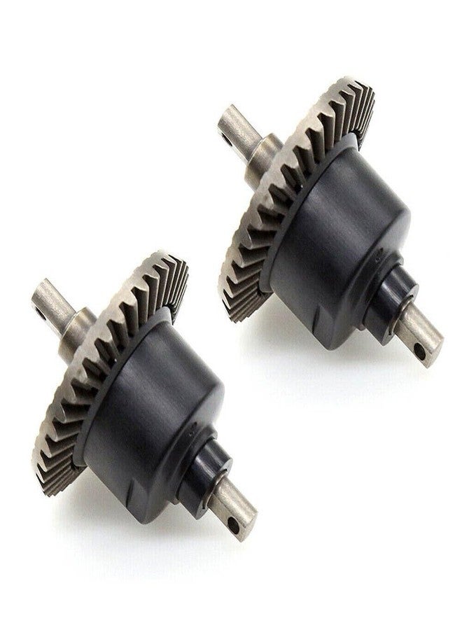 TEAMWILL قطعتان من التروس التفاضلية الأمامية والخلفية لسيارات Traxxas Slash 4X4 VXL Stampede Rustler بمقياس 1/10 - Image 2